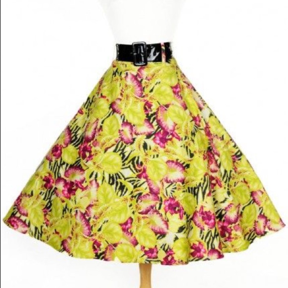 ‘Hawaiian’ Doris Skirt With Pockets!